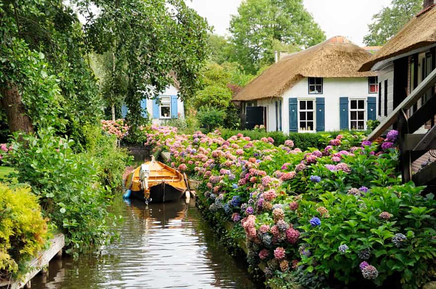 làng giethoorn 