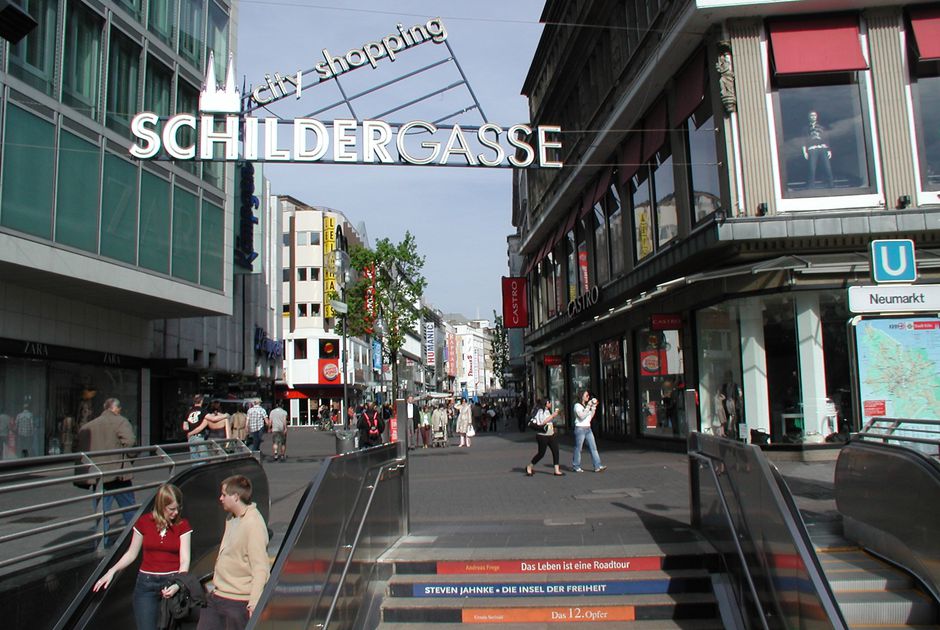Hohe Strasse & Schildergasse ở Cologne