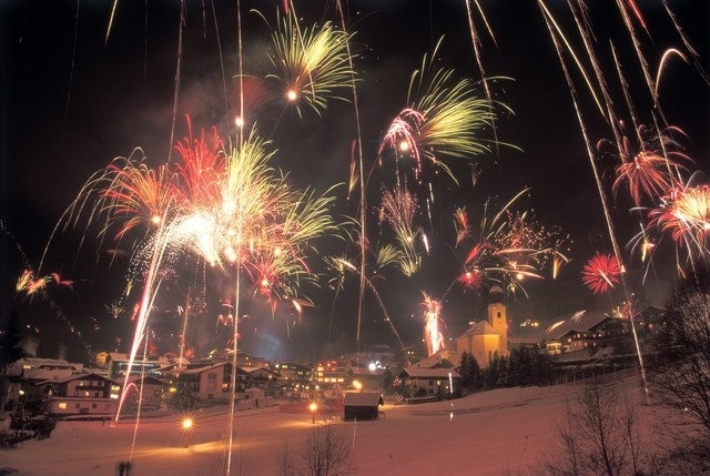 Lễ đón năm mới ở Áo